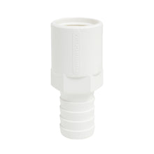 Load image into Gallery viewer, Hose Barb .875" x .75" NPS Female Thread, White
