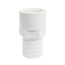 Load image into Gallery viewer, Hose Barb Unequal 1.5" x 1.25" NPS Female Thread, White
