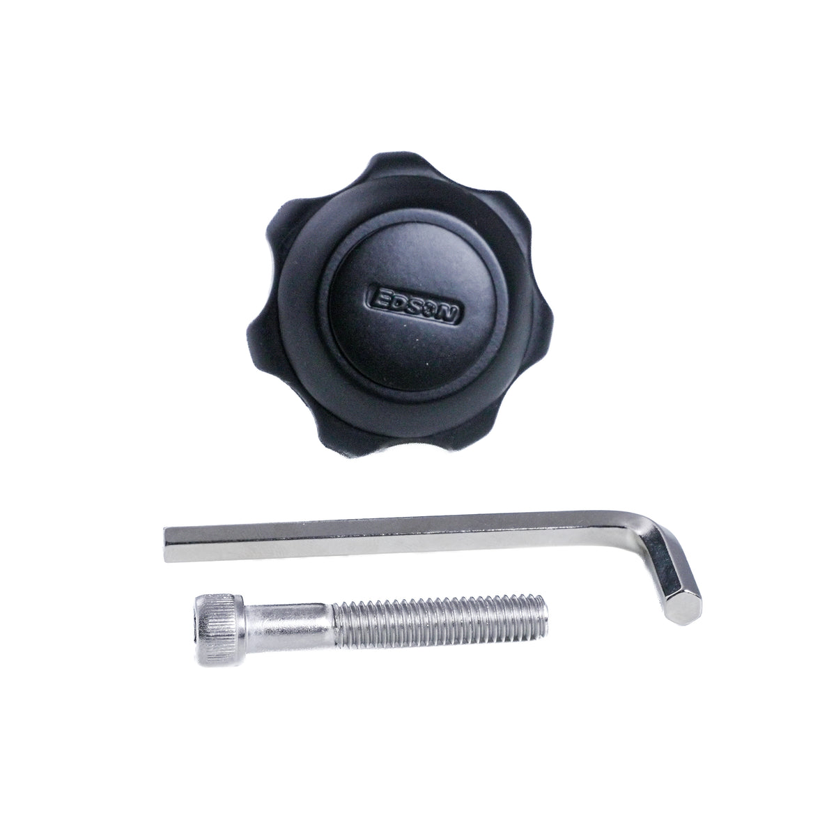 Power Knob, Comfort Grip, Black, with Hardware