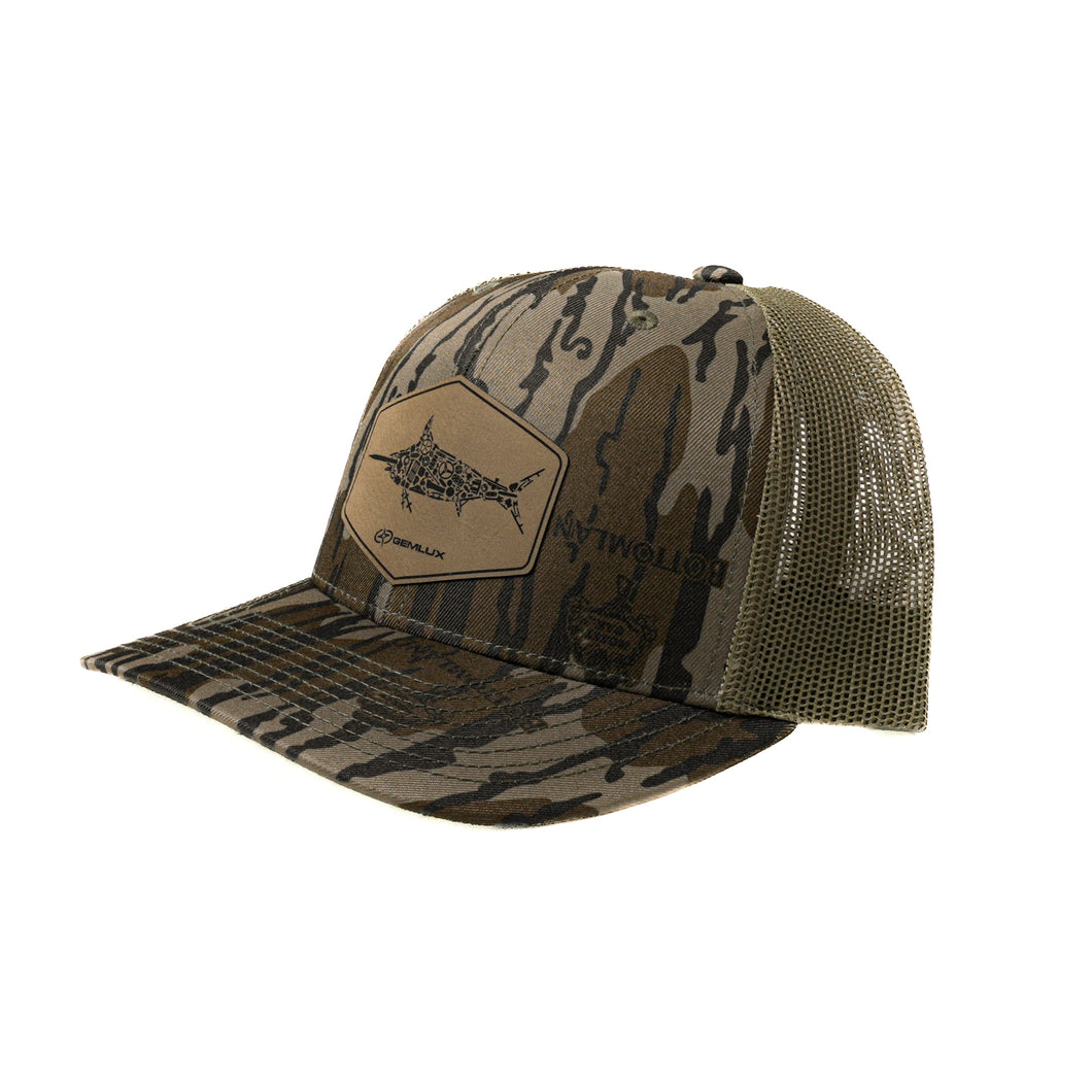 Richardson  Mossy Oak Leather Patch Hat