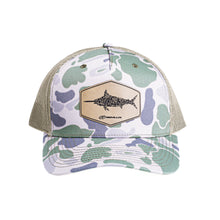 Load image into Gallery viewer, Richardson Army Olive Marsh Duck Camo Hat
