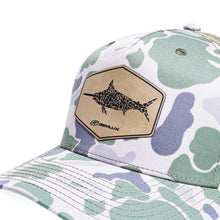 Load image into Gallery viewer, Richardson Army Olive Marsh Duck Camo Hat
