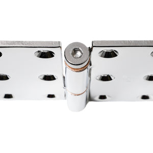 Friction Hinge 3" x 3.5", Top Mount, 6 Hole