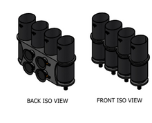 Load image into Gallery viewer, Carbon Fiber Tuna Tube with Brackets
