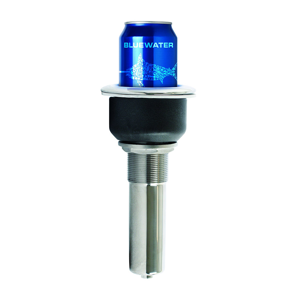 fishing rod cup holder Heavy Duty Stainless Steel Deluxe Holders, 2 in 1 Flush Mount Rod Pole Holders, 0 15 30 Degree Boat Fishing Rod 280mm Round Top Cup Holder for The RoboCup is a patented container that securely holds two drinks Boat Cup holder- holds up