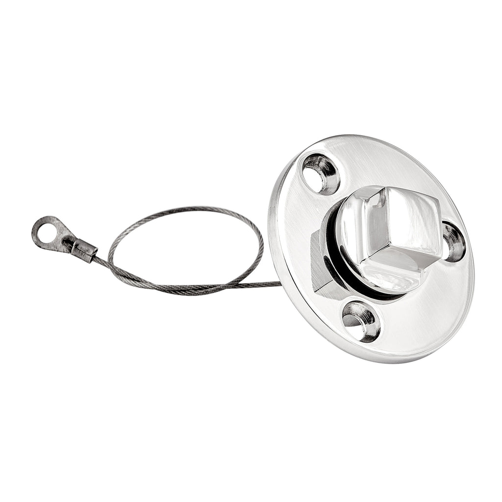 Garboard Boat Drain Plugs NPT With Lanyard