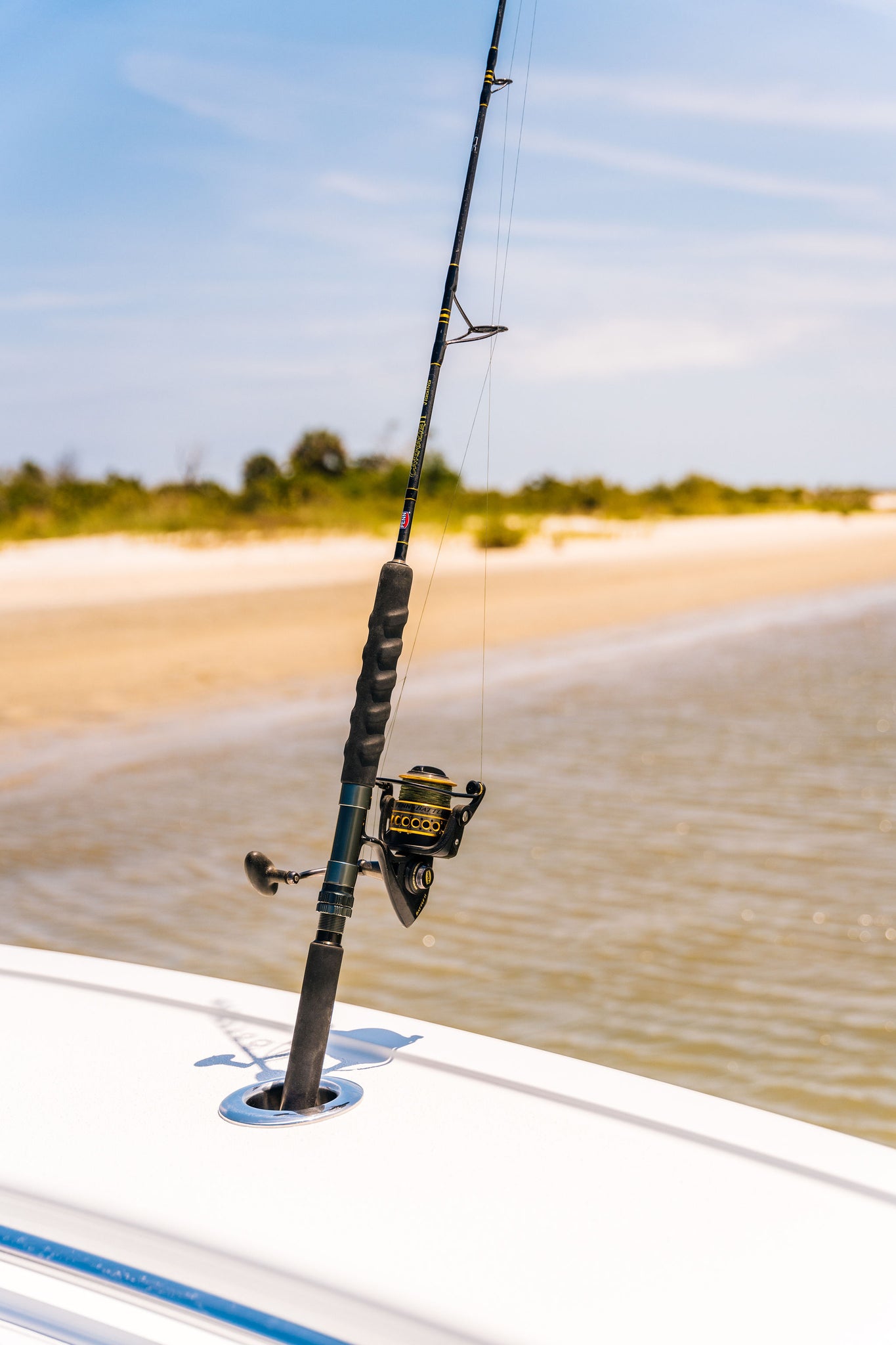 fishing rod cup holder Screwless Cup and Rod Holder, 0 Degrees