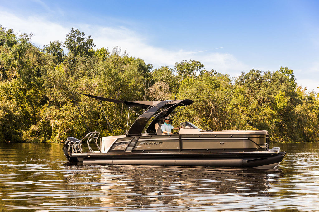 Pontoon Boat Sun Shade System