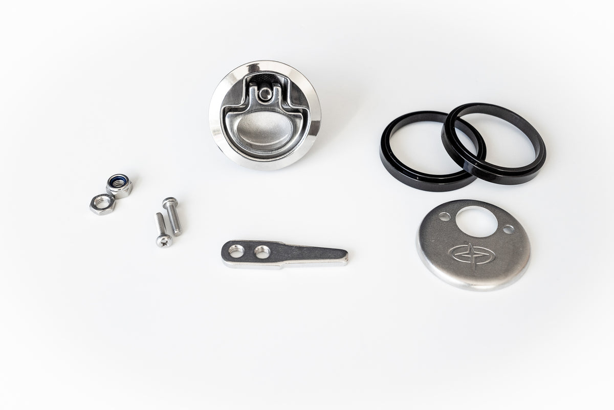 2" Compression Latch NonLocking, Reversible Handle, Straight Cam Kit