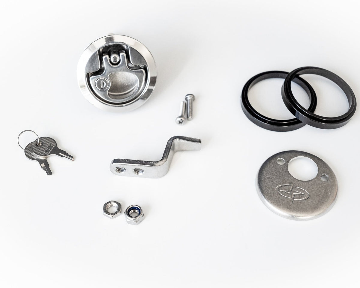 2" Compression Latch Locking, Reversible Handle, Offset Cam Kit