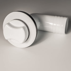 1989 sportcraft fish box drains Fish Box Drain, 1-1/2", 90 Degree, With Drain Plug