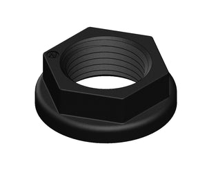 Nut Backing 0.5" NPS Black