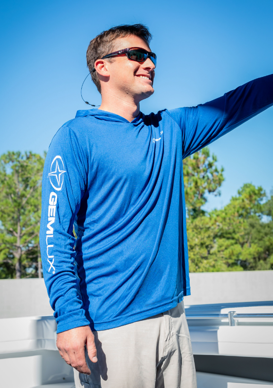 Mens hooded shop fishing shirt