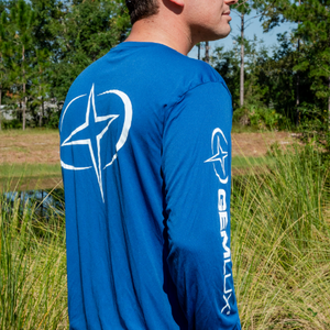Men's Fishing Shirt with Gemlux Star Logo