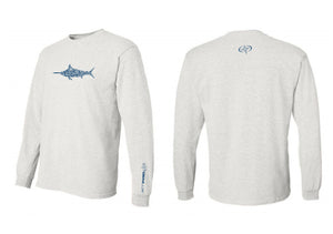 Men's UV Shirt, Swordfish, Long Sleeve